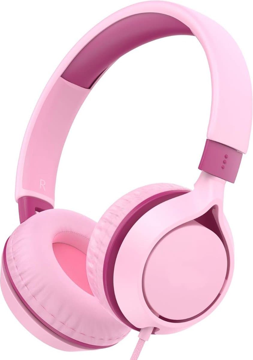 VELTRR® Koptelefoon Kinderen met Draad - Gaming Headset - Roze — afbeelding 1