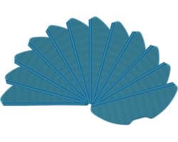 Philips 2000 en HomeRun 3000 Aqua Dweilpads (12 Stuks, Plus.Parts® alternatief voor XV1430/00)