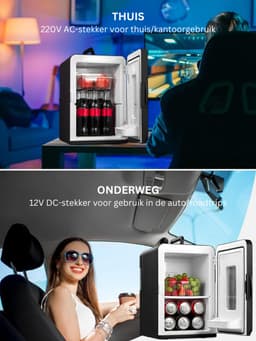 ApexArte® Minibar - Mini Koelkast - Skincare Fridge - Ultra Black — thumbnail 2