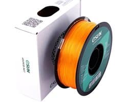eSun - PLA Filament, 1.75mm, Transparant oranje – 1kg