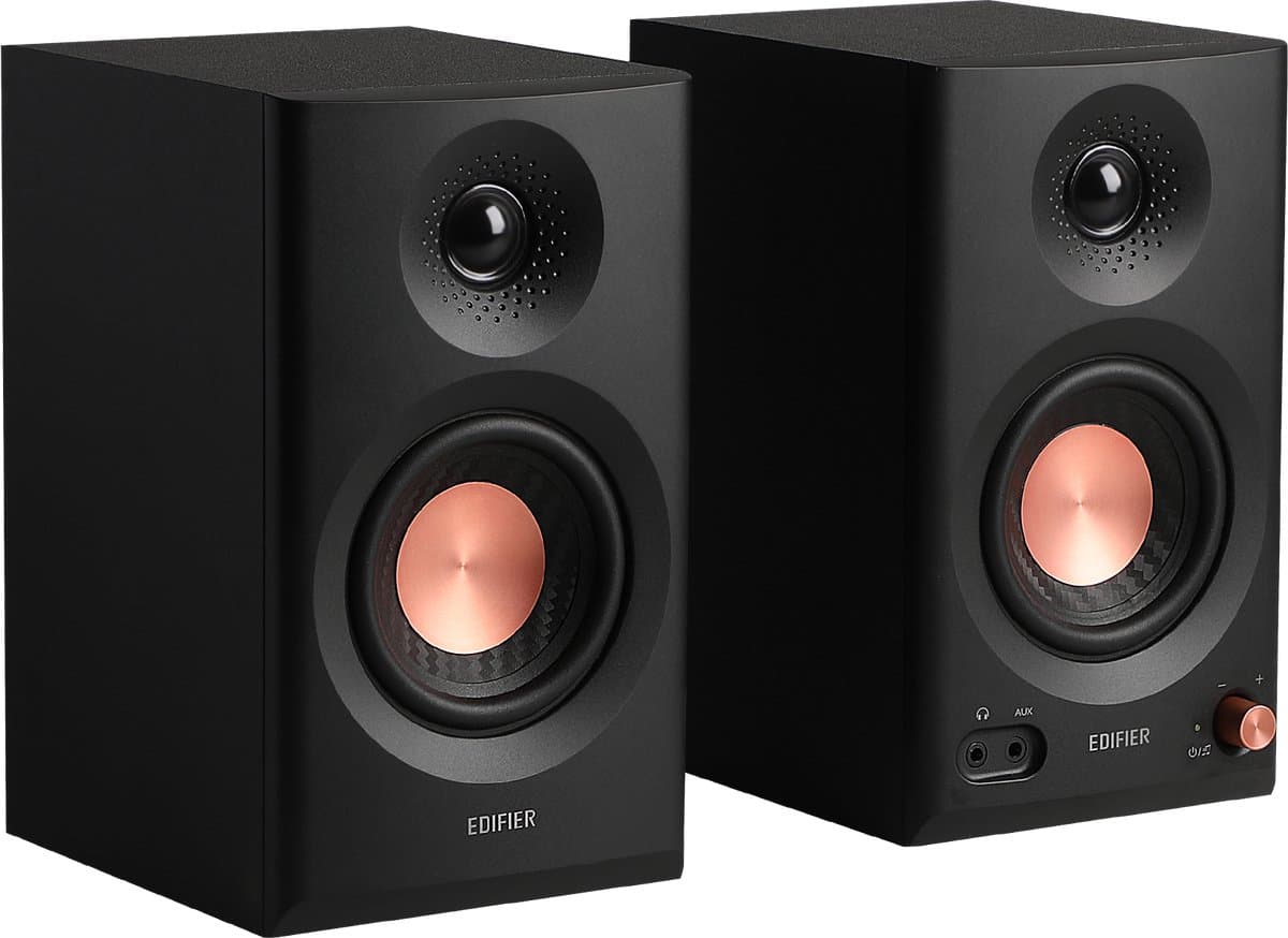 Edifier MR3 - Studio monitor speakers met Bluetooth / Zwart — afbeelding 1