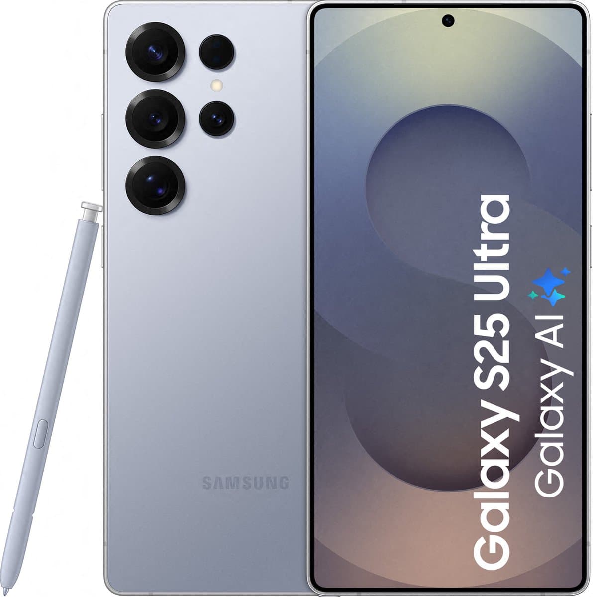 Samsung Galaxy S25 Ultra 5G - 512GB - Titanium Silver Blue — afbeelding 1
