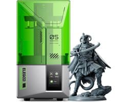 ELEGOO Mars 5 Resin 3D-printer met 4K Mono LCD - 3D Printer - 3D-Printer Filament - 3D Printers Accessoires - 3D Printer Bouwpakket - 3d Printer Voor Beginers - 3D Printer Accessoires - 3D Printer Voor Beginners - 4K Mono LCD - Zilver/Groen