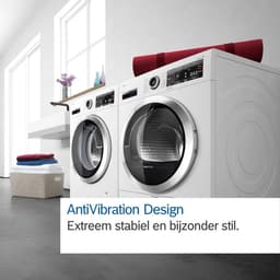 Bosch WQG235DEFG Serie 6 - Wasdroger - Warmtepompdroger - Zeer stil - Blijvend energiezuinig door Zelfreinigende condensor - Droogt zoals jij wilt met Auto Dry -NL/FR display — thumbnail 5