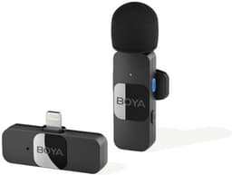 BOYA BY-V1 (V2.0) microfoon Zwart Microfoon met bevestigingsclip — thumbnail 2