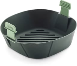 Lékué Airfryer Mandje - Maat L - Siliconen - Grey — thumbnail 3