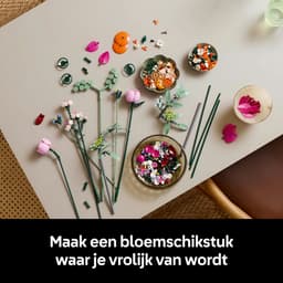 Lego Botanical Collection 10342 Roze Boeket Bouwstenen — thumbnail 5