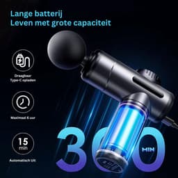 VELTRR® Massage Gun Professioneel - Massage Apparaat - Theragun — thumbnail 4