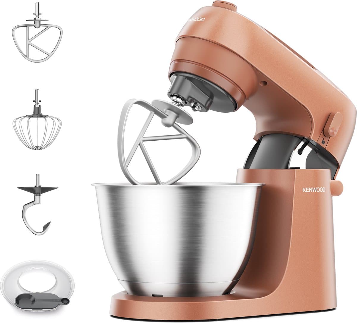 Kenwood GO KZM35.000RD - Keukenmachine - Roze - Compact - Go collectie — afbeelding 1