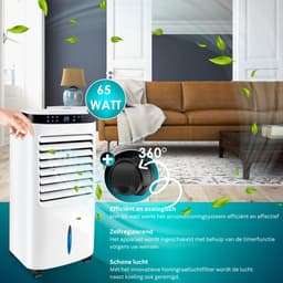 ApexArte® Mobiele Airco - Airconditioning - Ventilatoren - Airco Zonder Afvoerslang - Wit — thumbnail 4