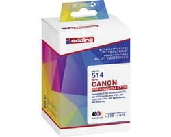 Edding Inktcartridge vervangt Canon PGI-570XL+CLI-571XL Compatibel Combipack Zwart, Cyaan, Magenta, Geel EDD-514 18-514