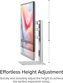 Alogic Clarity Pro 27 monitor (UHD 4K) – AHVA IPS Paneeltype – 10-punts Multi Touch – 65W Laptop opladen via USB-C - Grijs — thumbnail 5