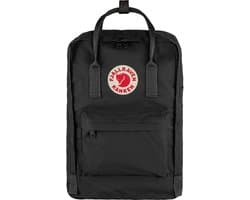 Fjällräven Kånken Laptop 15" Unisex Rugzak - Black