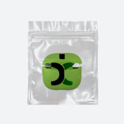 Hoesje in het Licht Groen geschikt voor Apple AirPods 3 en 4 - Beschermhoes - Siliconen - Case - Soft case — thumbnail 5