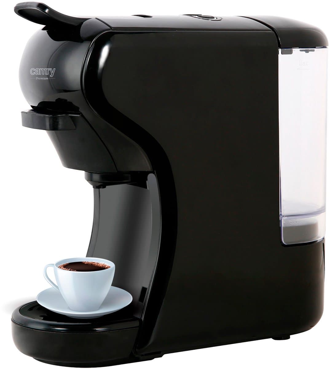 Camry CR 4414 Black - Multi capsule - Espresso machine - Zwart — afbeelding 1