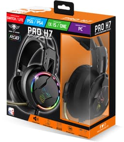 Spirit of Gamer PRO-H7 Gaming Headset - Noise Cancelling - Met Microfoon – Gamer Koptelefoon - Zwart - Geschikt voor PS5, Xbox One, Nintendo Switch, Smartphone, PC — thumbnail 2