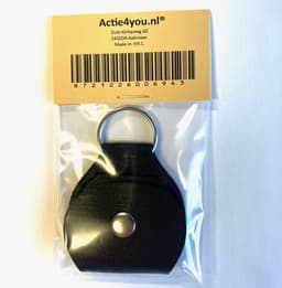 Actie4you® - Zwart PU Lederen Plectrum Houder - Gitaar – Plectrum Hoes - Sleutelhanger — thumbnail 3