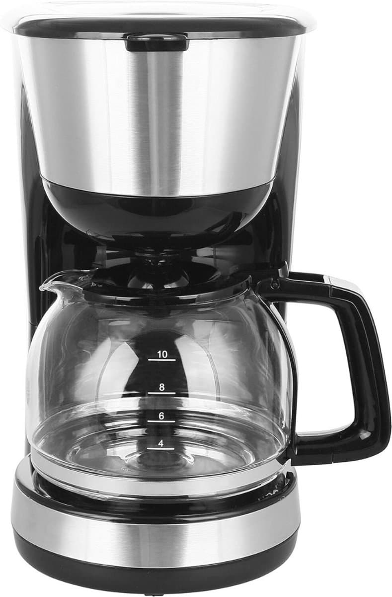 ApexArte® Koffiezetapparaat met Thermoskan - Koffiemachines - Zwart en Zilver — afbeelding 1
