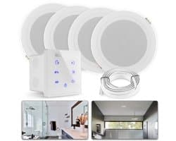 Power Dynamics A100 badkamerspeaker set - Bluetooth speaker voor badkamer - 5 Inch - 160W - Wit