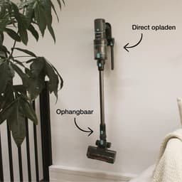 Prettycare buigbare steelstofzuiger - Kruimeldief - Draadloos - 40Kpa - HEPA filter - 530W - Auto stofzuiger — thumbnail 3