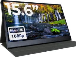 Denver Portable Monitor 15.6 Inch - Full HD - IPS Beeldscherm - Draagbare Gaming Monitor - HDMI - USB-C - PMO15602 - Model 2025 — thumbnail 1