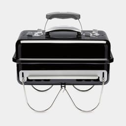 Weber Go-Anywhere® - 42 x 46 cm Grillrooster - Houtskoolbarbecue - Zwart - Gesloten ketel voor asopvang - Ventilatieroosters in deksel - Dekselvergrendeling - Stabiel frame - Kras- en roestbestendig — thumbnail 2