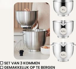 Mixer Met Mengkom - Mixer - Keuken Mixer - Keuken - Keukenrobot — thumbnail 2