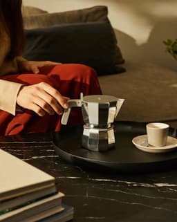 Alessi Moka Koffiemaker 15cl Chroom — thumbnail 3