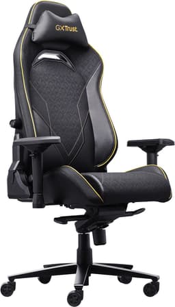 Trust GXT 721 Ruya Pro - Premium Gaming Stoel - Nekkussen - Verstelbare Rug Ondersteuning - Hoogte Verstelbaar - Rug- & Armleuningen Verstelbaar - Zwart/Grijs — thumbnail 2