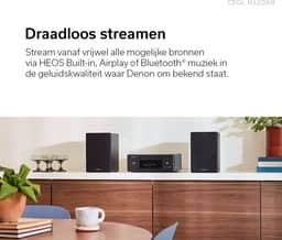 Denon RCD-N12DABBKE2 stereo-receiver met ingebouwde CD speler . — thumbnail 2