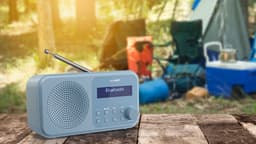Sharp DR-P420(BL) Tokyo Portable DAB - FM radio met Bluetooth - blauw — thumbnail 5