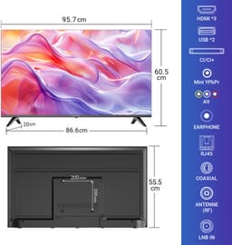 ANTTEQ TV V43-AF3.Q1-BT - 43 inch smart TV — thumbnail 3