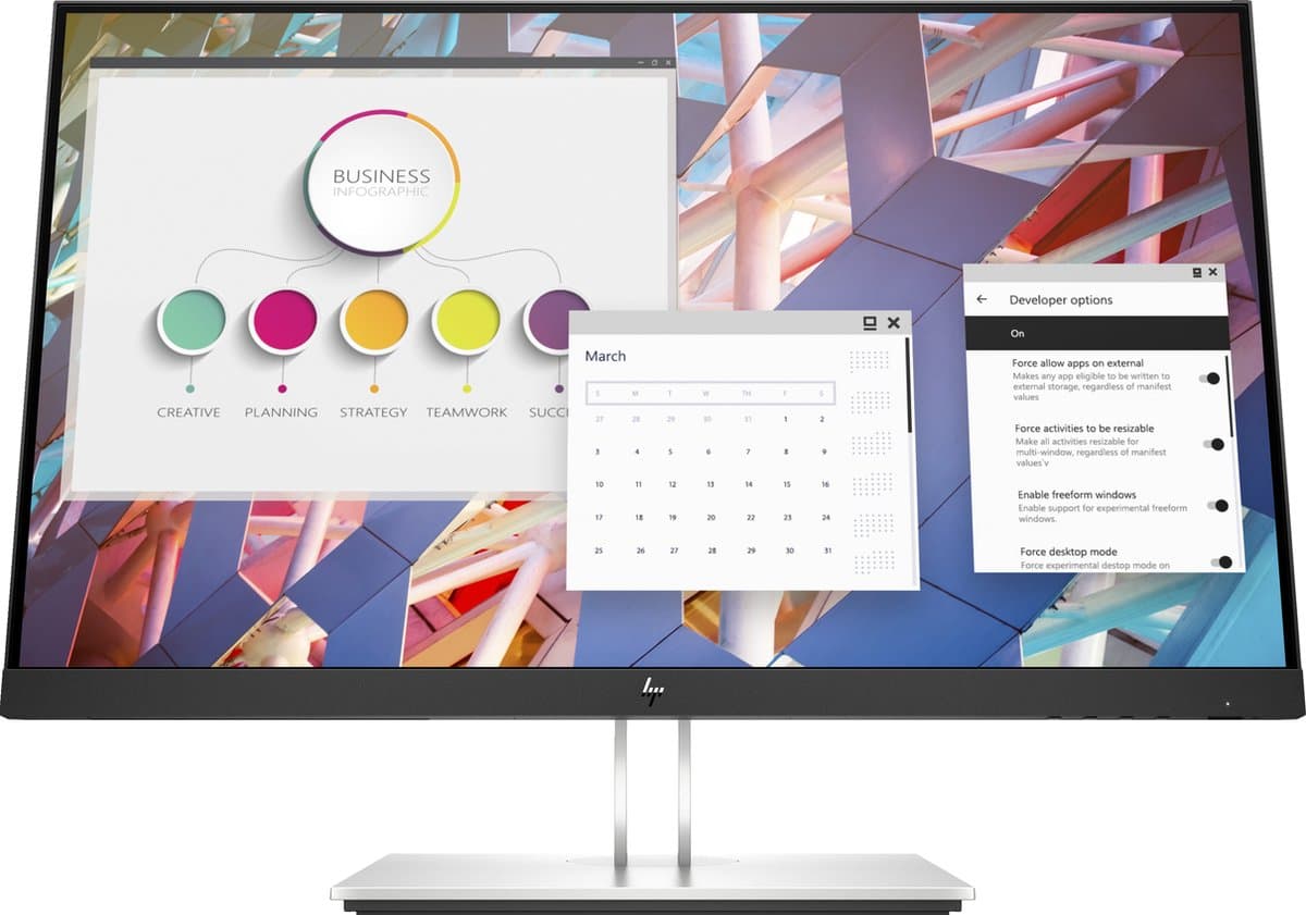 HP E-Series E24 G4 FHD-monitor — afbeelding 1