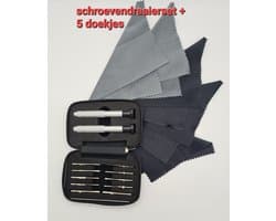 Bril Reparatieset (10-delige) + 5 doekjes / Schroevendraaierset - Gereedschap voor Brillen / Laptop / Camera / Smartphone / iPhone / Tablet / Macbook / Horloges / brillendoekjes / brillenreiniger / bril / microvezeldoekjes bril / cleaner