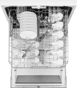 Inventum IVW6025A inbouw vaatwasser - 14 couverts - Volledig integreerbaar - Besteklade-Bestekmand - Stil: 42 dB - 8 programma’s - Max nishoogte 86,5 cm - Extra droog optie - Startuitstel - Energielabel C — thumbnail 3