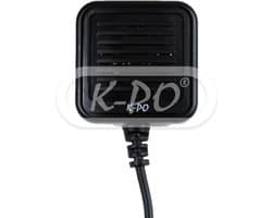 K-PO® Mini speaker clip on - Draagbaar - Externe Luidspreker - 3.5 mm Jack for CB radio - Uniden Scanner - Metaaldetectors - Walkie Talkie - Riemclip