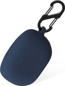 YONO Soft Case geschikt voor Sony WF-1000XM5 - Hoesje met Clip - Donkerblauw — thumbnail 1