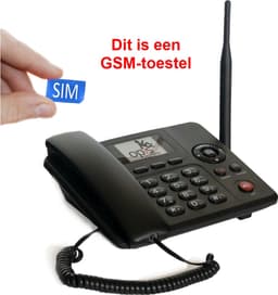 Opis Purophone 4G MOBILE Vaste Telefoon met SIM - 4G - Bureau GSM — thumbnail 1