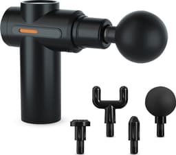 Palmwood Massage Gun - Mini Massage gun - Massage Apparaat - Massage pistool - incl. 4 opzetstukken - Draadloos — thumbnail 1