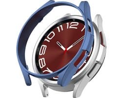 Beschermende watch case - hoesje - geschikt voor Samsung Galaxy Watch 6 Classic (43 mm) - blauw
