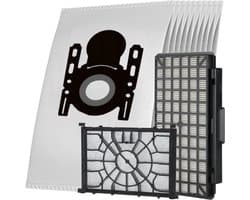 Filter en stofzuigerzakken set geschikt voor Bosch Free'e en In'Genius HEPA Vervanging G ALL, BBZ154HF en BBZ02MPF