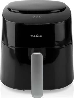 Nedis Airfryer XL – 4,2L – Heteluchtfriteuse – 8 Programma’s – Digitaal – Tot 4 Personen – Zwart — thumbnail 1