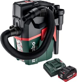 Metabo AS 18 L PC Compact accustofzuiger 18 V 6 l IPX4 stofklasse L nat en droog + 1x accu 10,0 Ah + oplader — thumbnail 3