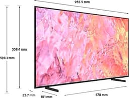 Samsung QE55Q60C - 55 inch - 4K QLED - 2023 - Buitenlands model — thumbnail 3