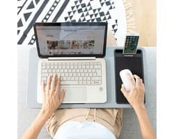 Portable Laptop Desk with XL Cushion Deskion InnovaGoods