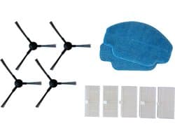 Sinji Slimme Robot Accessoires kit - Vacuum Cleaner - 4x Zijborstels - 2x Dweilpads - 5x HEPA Filter - Eenvoudige Installatie