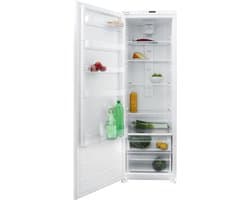 Inventum IKK1785S 178 cm energiezuinige inbouw koelkast - Koeler - 294 liter - Stil - Fresh Cooling - Superkoelen - Vershoudlade - Sleepdeur - Wit