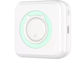 Mini Printer PRO - Voor Mobiel - Pocket Printer - Draadloos - Voor Smartphone - Mobiele Fotoprinter - Bluetooth - Incl. 13 Rollen en 6 Stiften - Zonder Inkt - Labelprinter - Portable Printer - Draagbare Printer