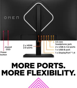 Monitor HP OMEN 27qs 27" 240 Hz Quad HD — thumbnail 3