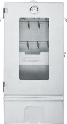 vidaXL - BBQ-rookoven - met - houtsnippers - 44,5x29x110 - cm - staal — thumbnail 4